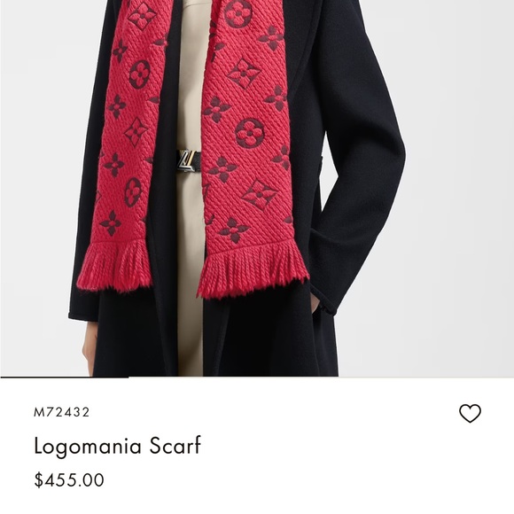 LOUIS VUITTON LOGOMANIA SCARF - Picture 5 of 6